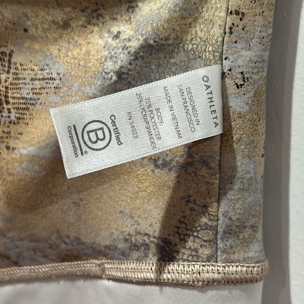 ATHLETA Elation Gilded Tights Guildegold Size Small - Picture 11 of 12
